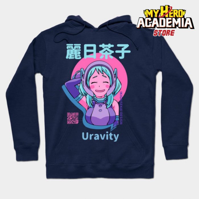 Aesthetic Ochaco Uraraka Hoodie Navy Blue / S