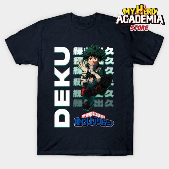 Deku T-Shirt Navy Blue / S