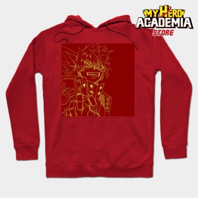 Katsuki Bakugou Artsy Hoodie Red / S