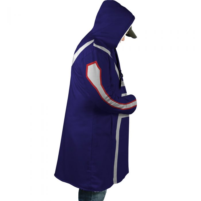 Gym Suit My Hero Academia AOP Hooded Cloak Coat RIGHT Mockup - My Hero Academia Store