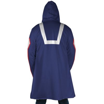 Gym Suit My Hero Academia Hooded Cloak Coat BACK Mockup - My Hero Academia Store