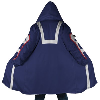 Gym Suit My Hero Academia Hooded Cloak Coat MAIN Mockup - My Hero Academia Store