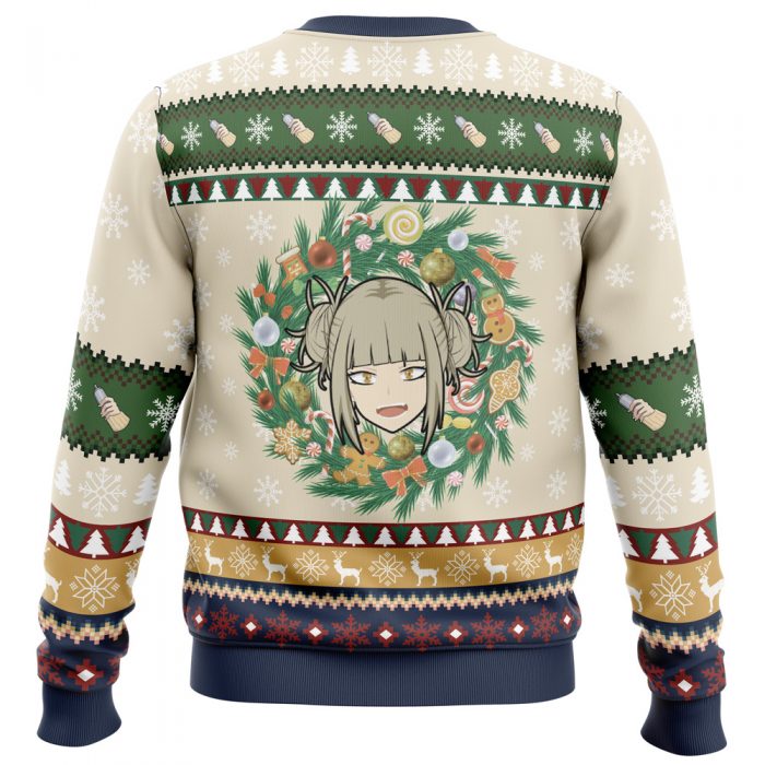 Himiko Tora Christmas My Hero Academia men sweatshirt BACK mockup - My Hero Academia Store