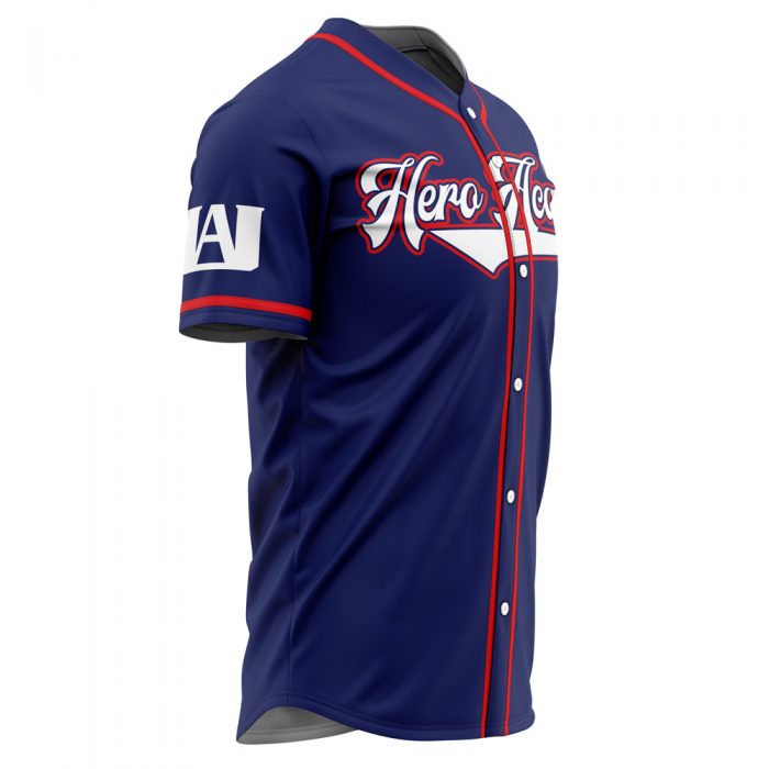 Personalized TrainingUniform MHA AOP Baseball Jersey SIDE Mockup - My Hero Academia Store
