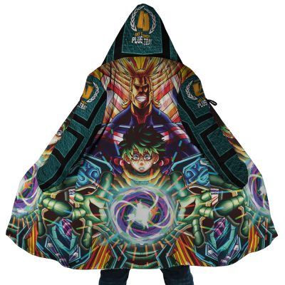 deku Hooded Cloak Coat main 1 - My Hero Academia Store