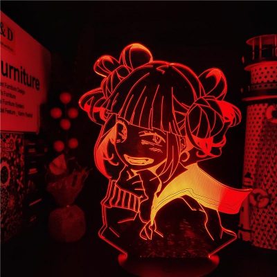 Funny Himiko Toga Simle Figure 3D Led Lamp