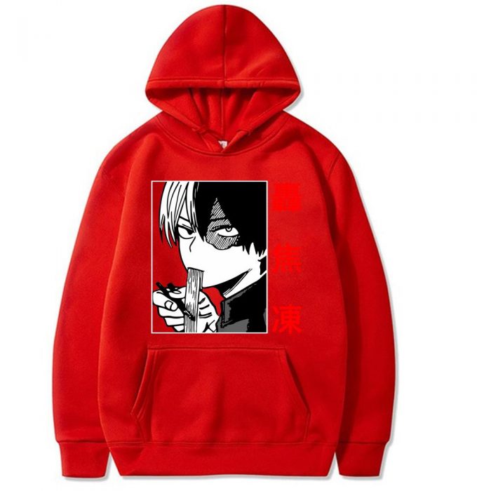 My Hero Academia Men Hoodies Casual Pullover Sweats Hoodie Fashion Shoto Todoroki Tether Japan Anime Unisex 4 - My Hero Academia Store