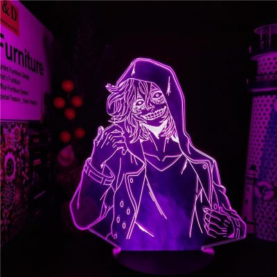 My Hero Academia Tomura Shigaraki Figure 3D Lamp