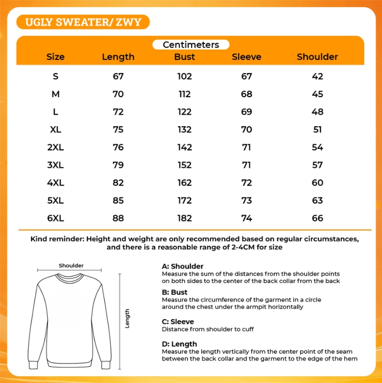 3D UGLY SWEATER - My Hero Academia Store